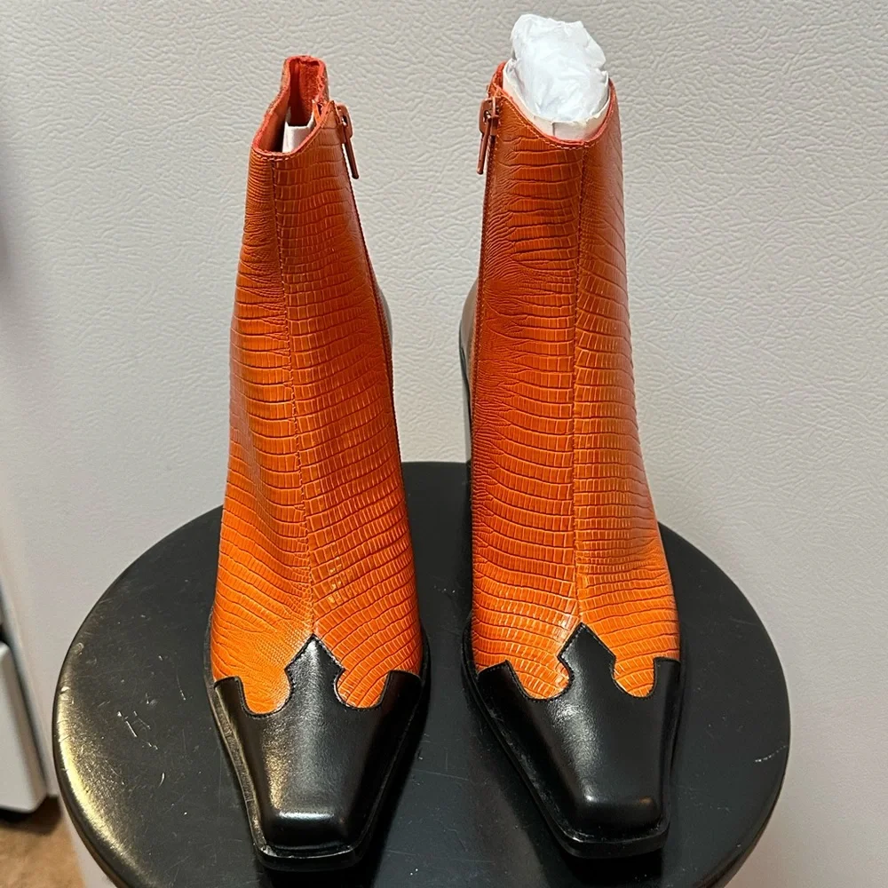 Jeffrey Campbell Sz 7.5 Western Heeled Boot - Picture 5 of 6